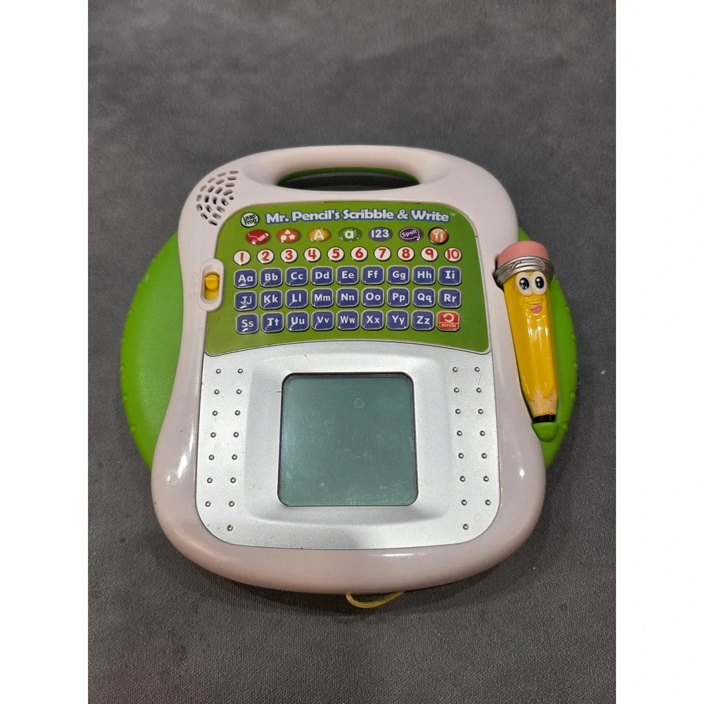 LeapFrog Mr Pencils Scribble and Write Learning Toy Green White 6008 Works